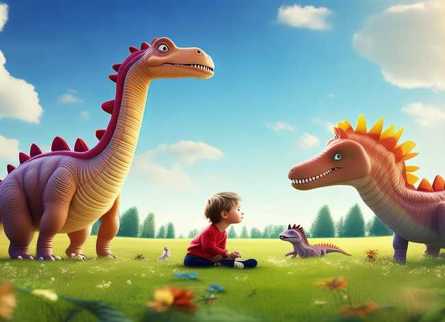 儿童故事恐龙的故事 - 恐龙的故事幼儿故事视频