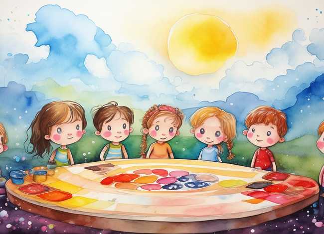 水粉幼儿故事画，水粉幼儿故事画怎么画