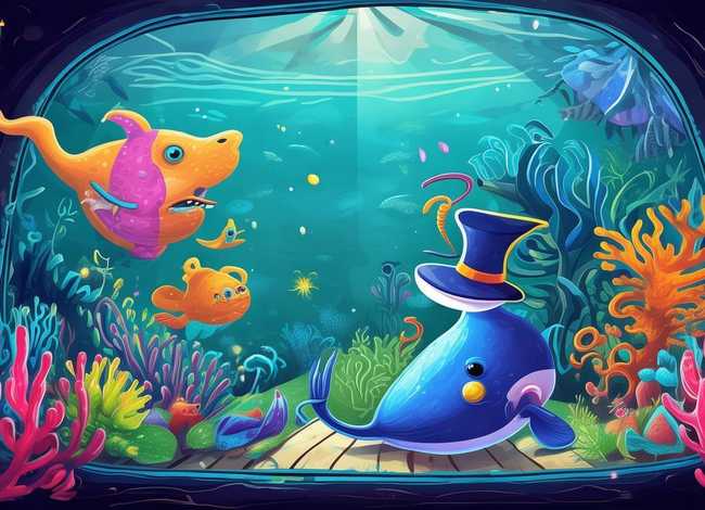 关于海洋馆的儿童故事，海洋馆的故事绘本图片
