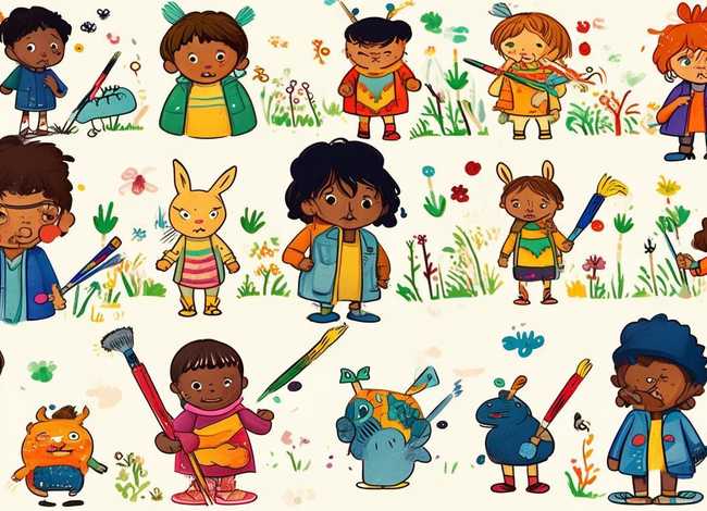 外国儿童画小动物 外国儿童画小动物怎么画