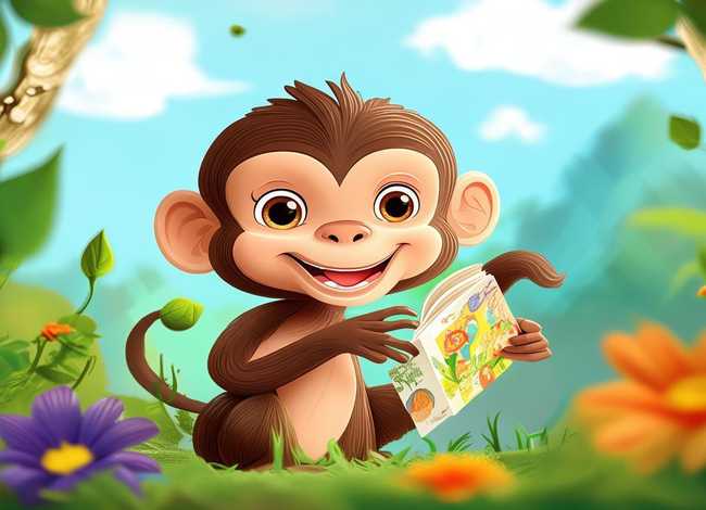 小猴子儿童故事3-6岁识字、小猴子故事文字版
