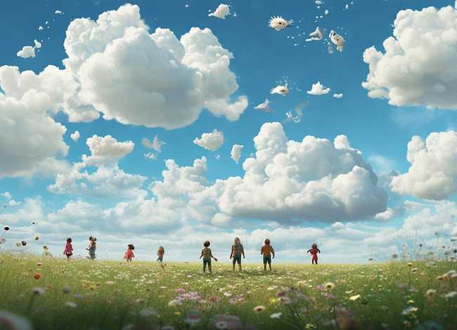 关于云的儿童故事（有关于云的故事）