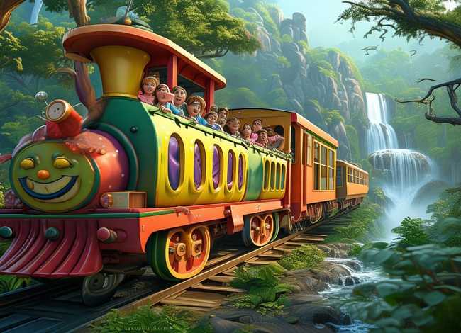 坐着火车去探险绘本（坐火车去探险绘本故事读后感）