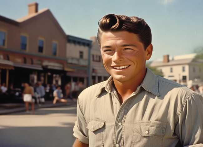 里根小时候故事简单概述 - 里根年轻时候