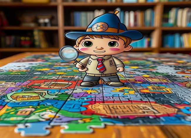 儿童侦探故事拼图（少儿侦探故事大全）