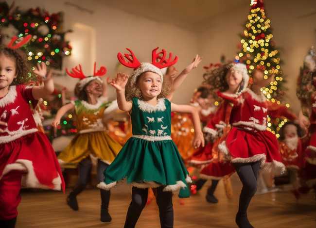 圣诞节舞蹈儿童5-16 - 圣诞节舞蹈儿童5-16分钟