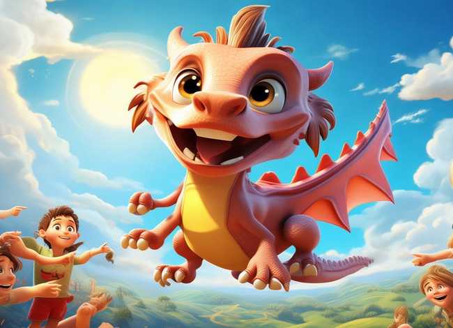 龙的故事儿童版动画；龙的故事动画片