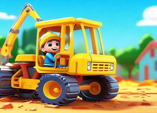 儿童挖土机动画（儿童挖土机动画片大全下载安装）