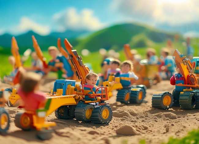 挖掘机的幼儿故事、挖掘机的幼儿故事大全