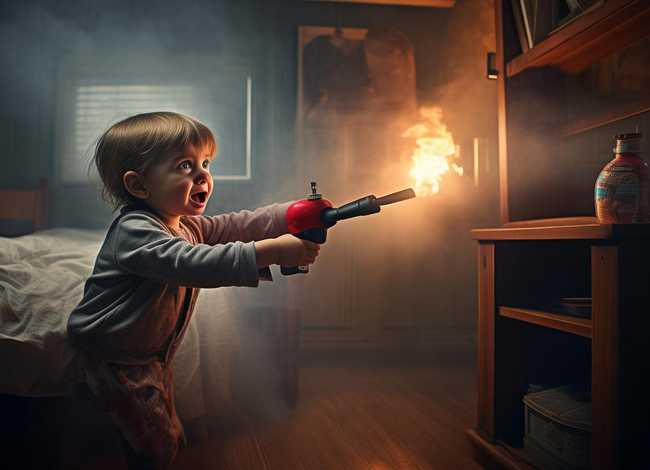 火灾的幼儿故事、发生火灾的幼儿故事