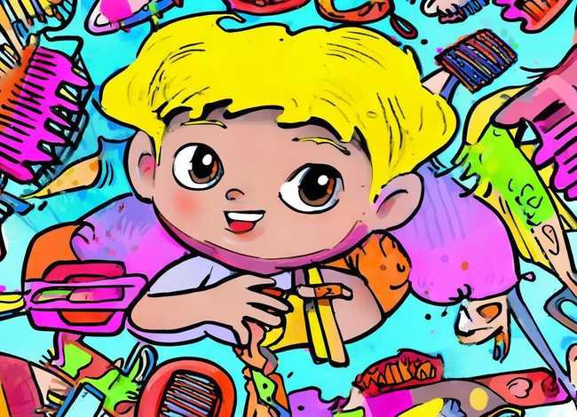 梳头发大全儿童版；梳头发大全儿童版图片