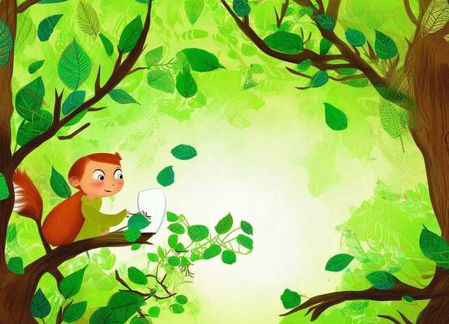 树叶的故事绘本 - 树叶的故事绘本故事内容