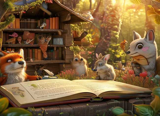 森林动物童话故事大全 森林动物童话作文300字