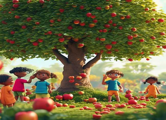幼儿动画故事大全视频苹果树（幼儿园苹果树的故事）
