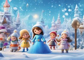 儿童故事冰雪奇缘3-6岁完整版 - 幼儿园冰雪奇缘故事