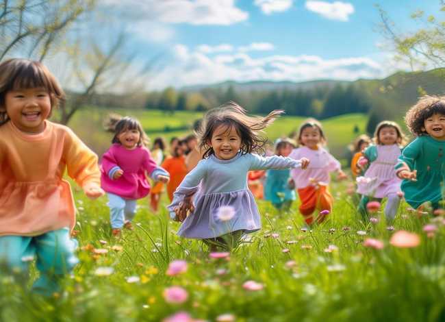 儿童舞蹈我们去春游、儿歌我们去春游