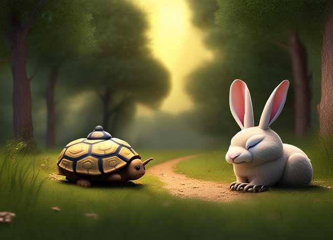 儿童睡前故事龟兔赛跑，少儿故事大全 睡前故事龟兔赛跑