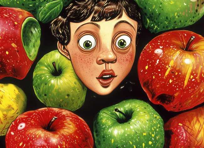 苹果的绘本 - 苹果的绘本怎么画