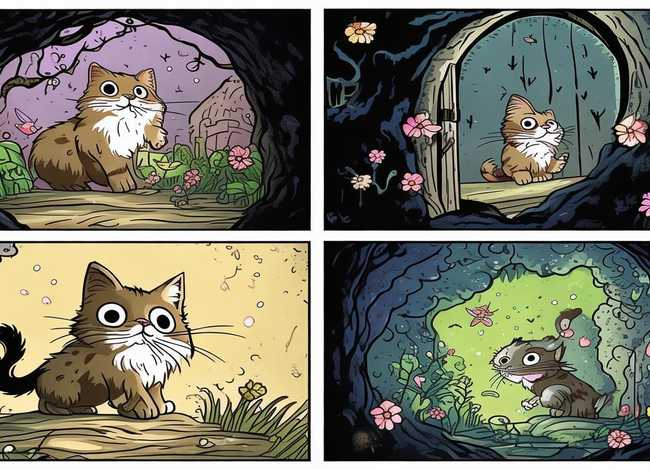 四格图画 故事；四格图画 故事怎么画