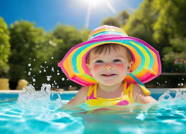 儿童防晒图片(儿童防晒图片素材) 儿童防晒图片(儿童防晒图片素材)