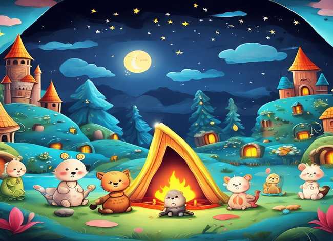 宝宝睡前故事书彩图，宝宝睡前故事书彩图图片