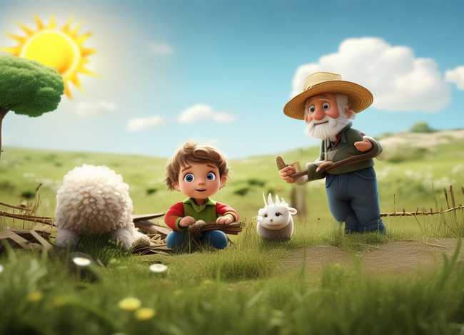 亡羊补牢故事视频儿童讲故事，亡羊补牢幼儿故事视频