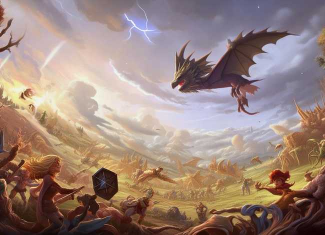 儿童故事诸神之战；诸神之战的故事