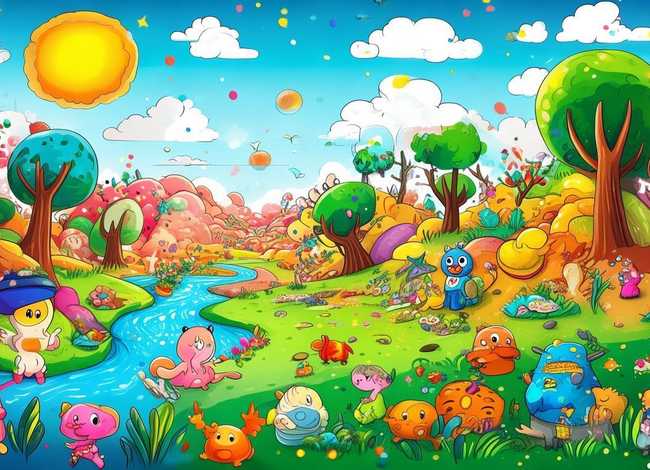 儿童绘画故事电子版；绘画幼儿故事