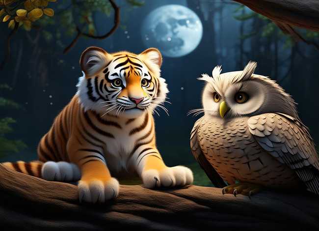 小老虎的故事睡前故事内容 - 小老虎的故事睡前故事内容图片