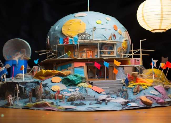 儿童手工月球基地、儿童手工月球基地怎么做