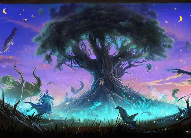 外国神话故事插图 外国神话故事插图手绘