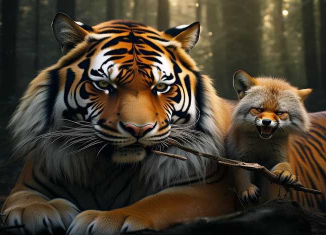 寓言故事狐假虎威故事及寓意、寓言故事狐假虎威故事及寓意是什么