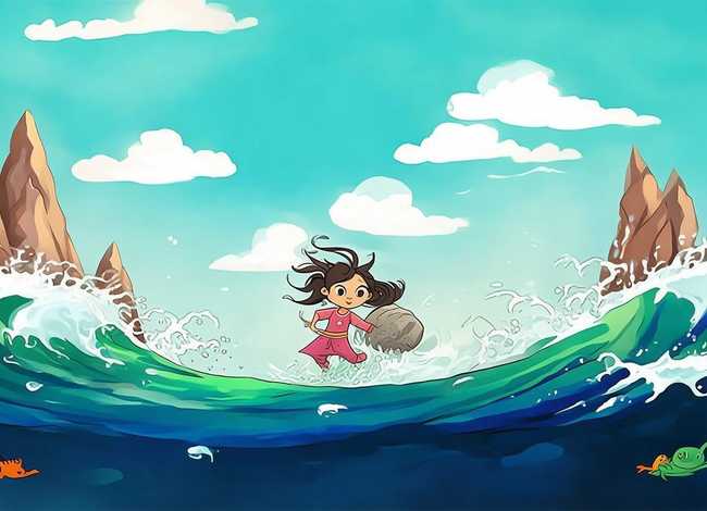 精卫填海故事儿童版、精卫填海少儿故事