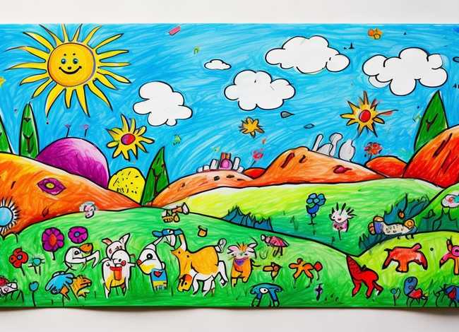 儿童涂色画 儿童涂色画本