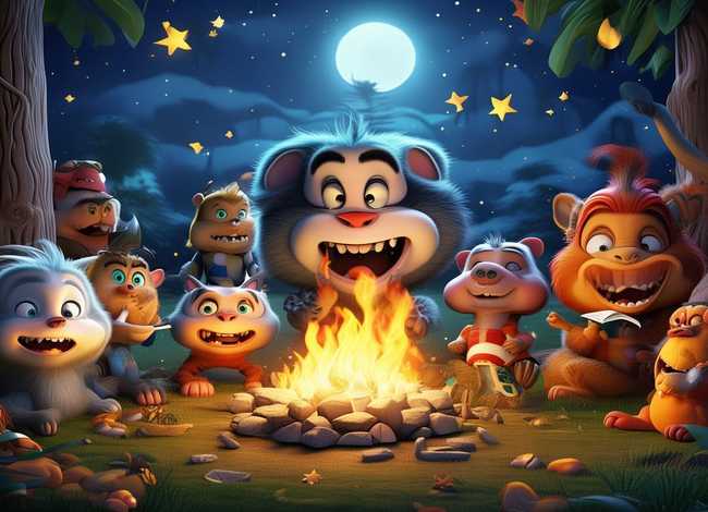 动物搞笑视频儿童故事；动物搞笑好听的故事大全视频