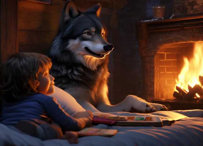 儿童睡前故事狼外婆完整版；睡前故事狼外婆的故事