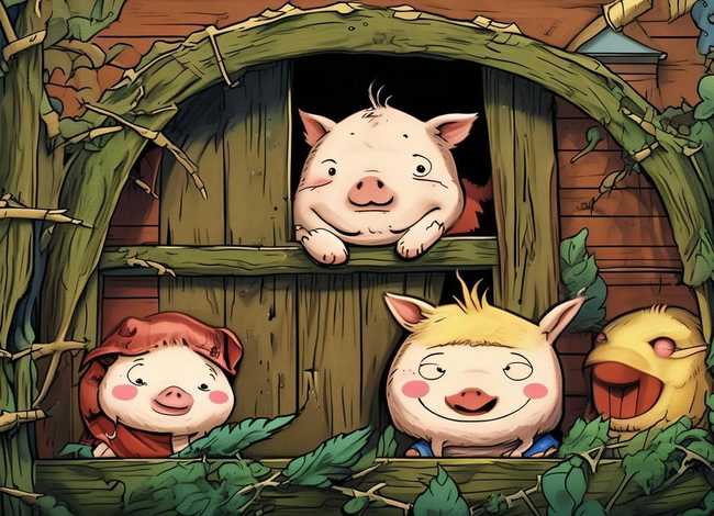 贝瓦故事三只小猪 - 贝瓦故事三只小猪的故事