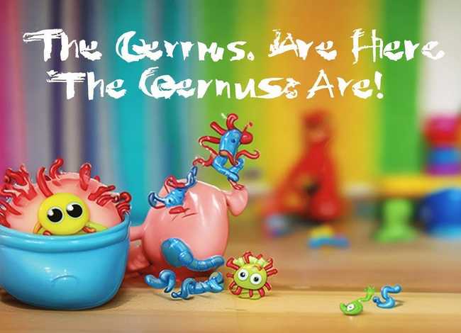 儿童故事细菌来了，细菌来了故事图片