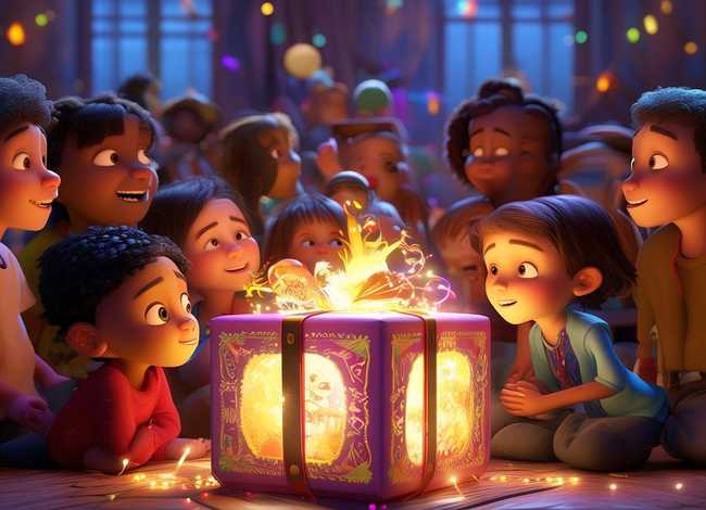 儿童动画礼物故事、动画短片礼物背后故事
