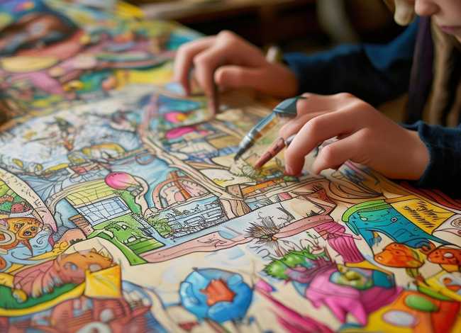 小故事连环画10张、小故事连环画10张怎么画