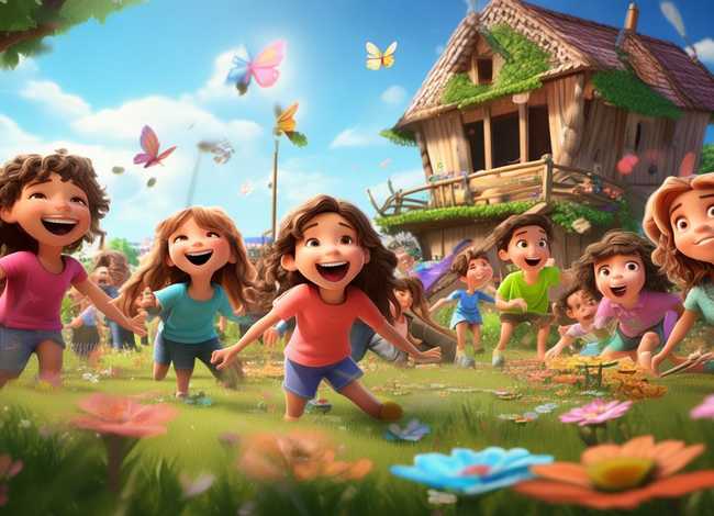 活泼欢乐的儿童故事6-12岁，幼儿故事配乐 欢快活泼