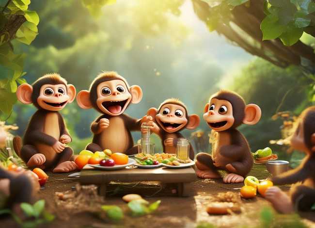 幼儿园小班的故事；幼儿园小班的故事《小猴请客》