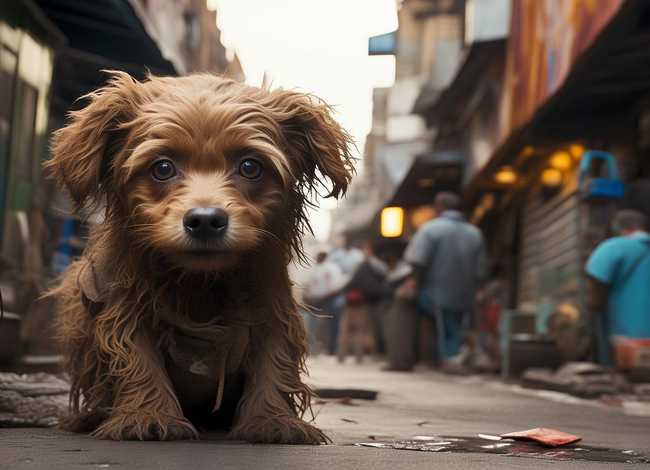 一只流浪狗的故事、一只流浪狗的故事作文六年级