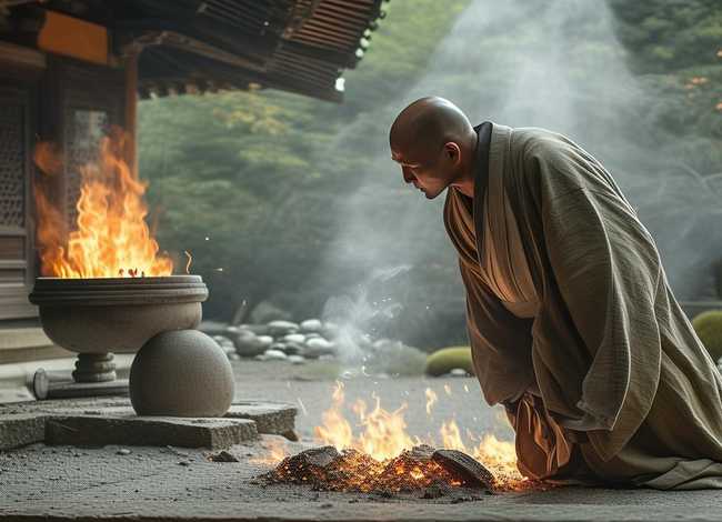 禅 故事 - 禅故事 一脚踢翻炉