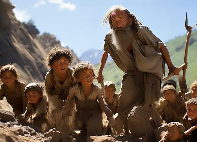 愚公移山的故事真人儿童完整版 愚公移山的故事完整版文字