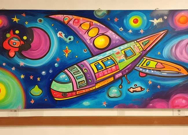 儿童科学幻想绘画简单又漂亮，儿童科学幻想绘画简单又漂亮三年级