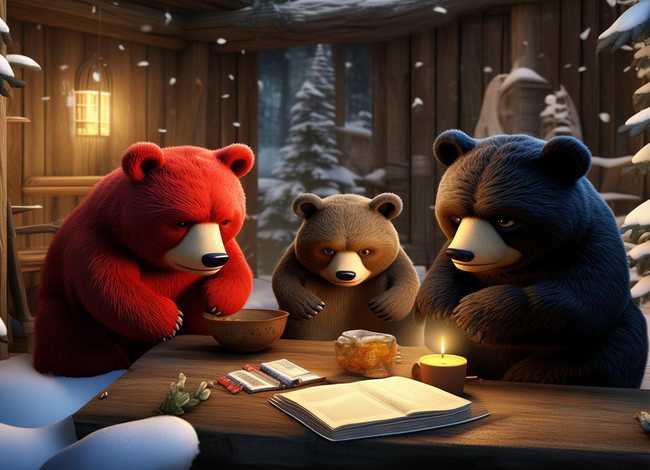 故事 三只熊、故事三只熊 图片 故事 三只熊、故事三只熊 图片