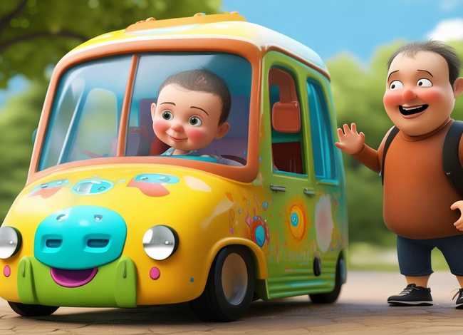 宝宝爸爸故事 - 爸爸宝宝巴士故事