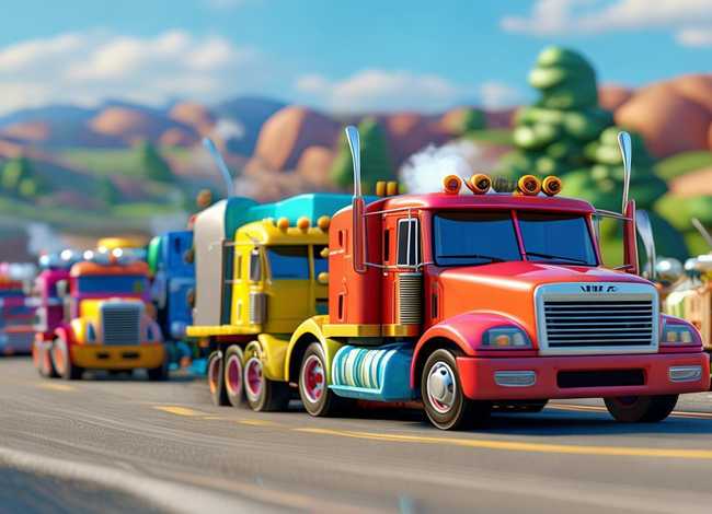 动画卡车故事视频大全（动画卡车故事视频大全播放）
