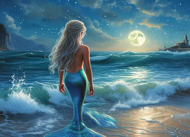 儿童童话睡前故事海的女儿、故事大全 睡前故事海的女儿